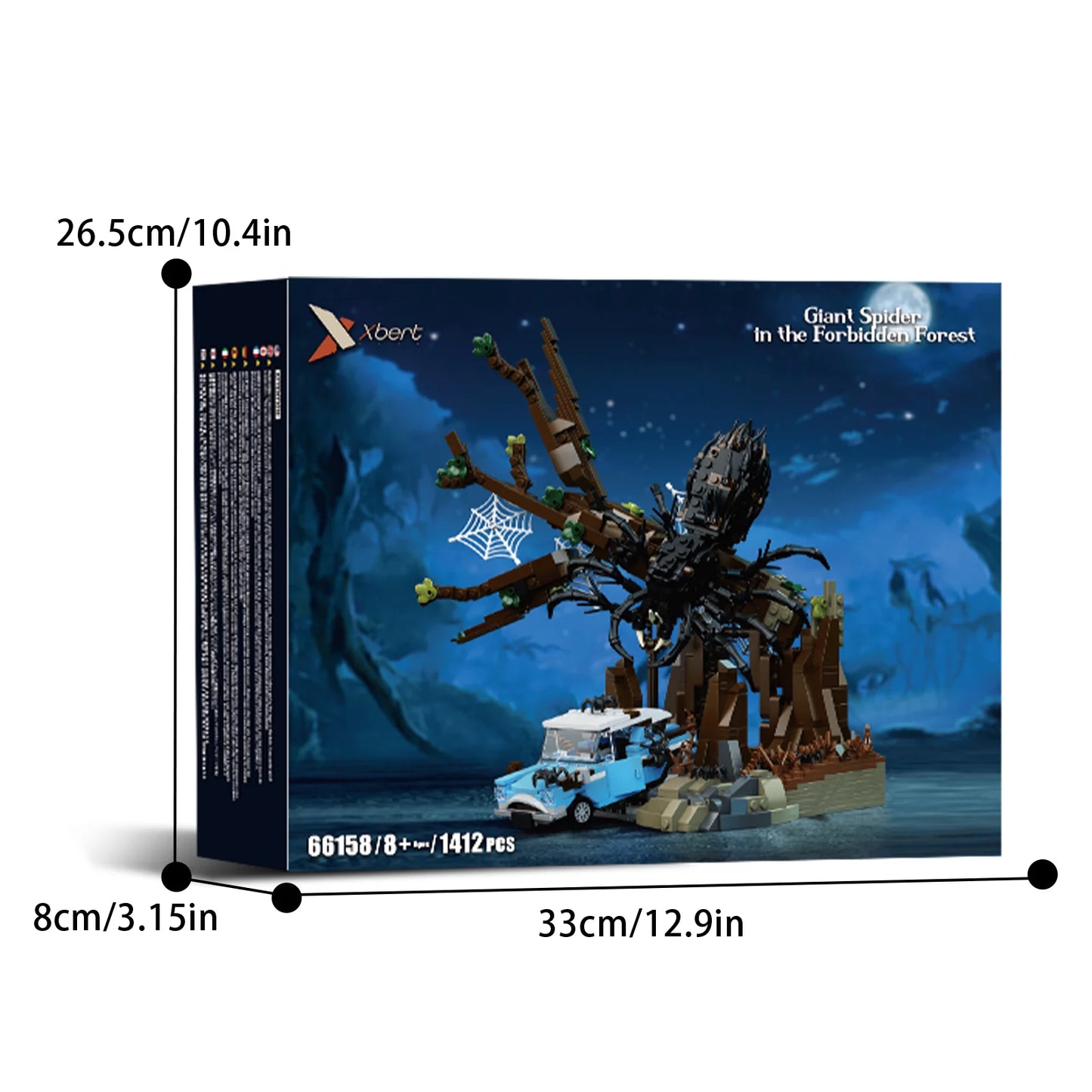 Xbert 66158 Giant Spider In The Forbidden Forest