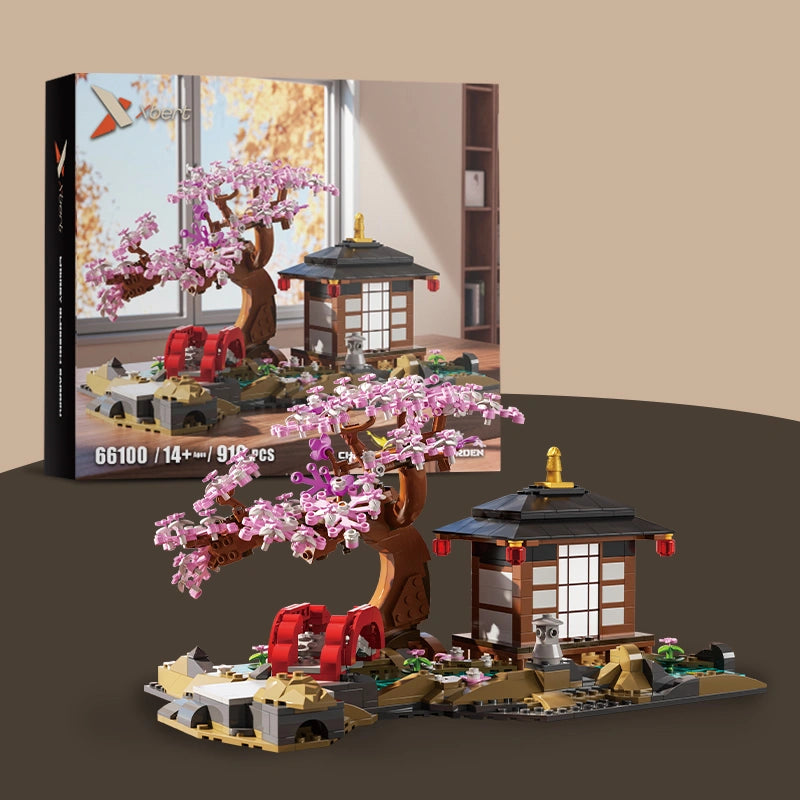 Xbert 66100 Cherry Blossom Garden Building Set