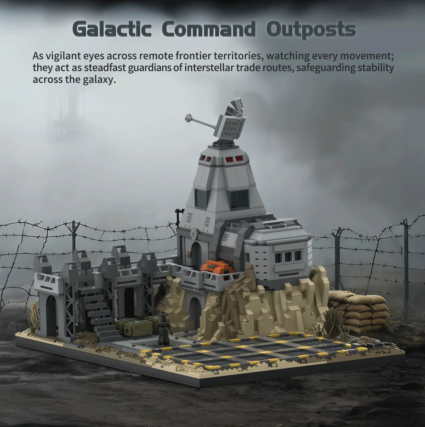 Amazing Block 90009 Galactic Command Outpost