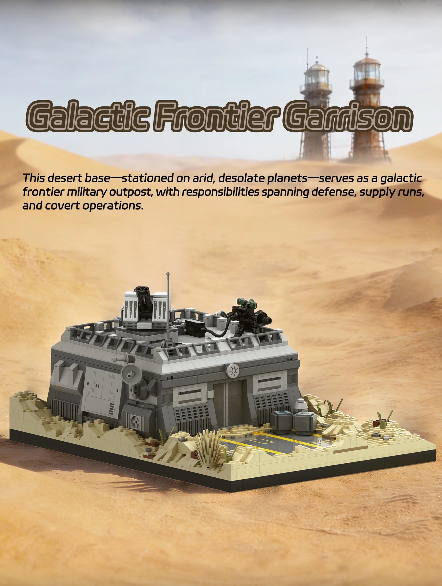 Amazing Block 90010 Galactic Frontier Garrison