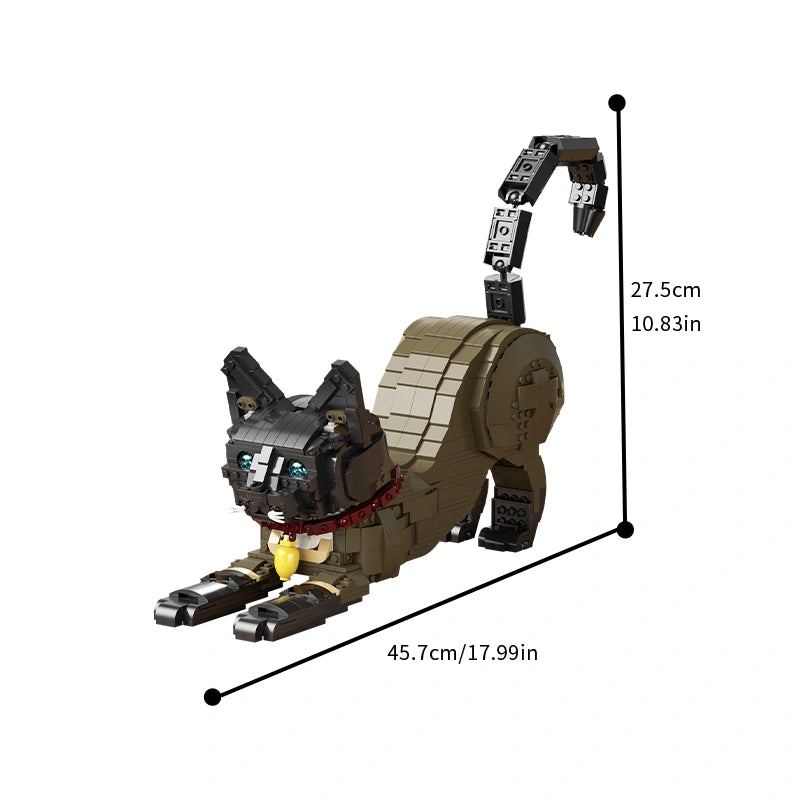 Xbert 66114 Siamese Cat Building Set