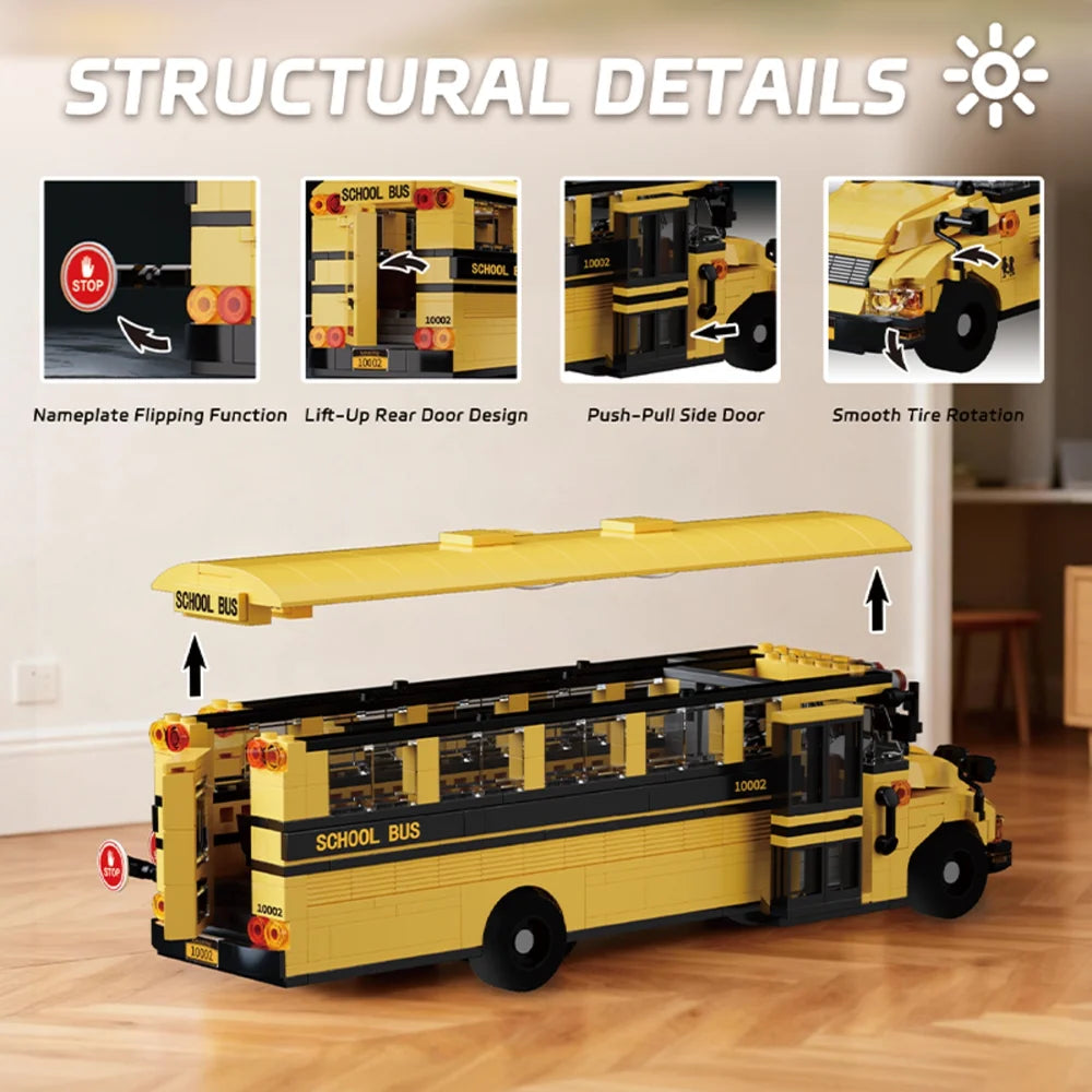 AmazingBlock MX10002 The School Bus