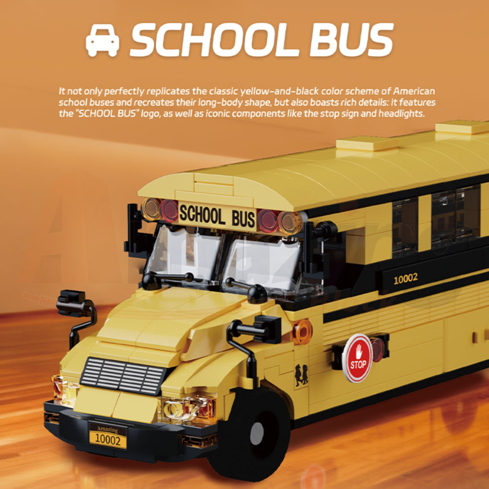AmazingBlock 10002 The School Bus