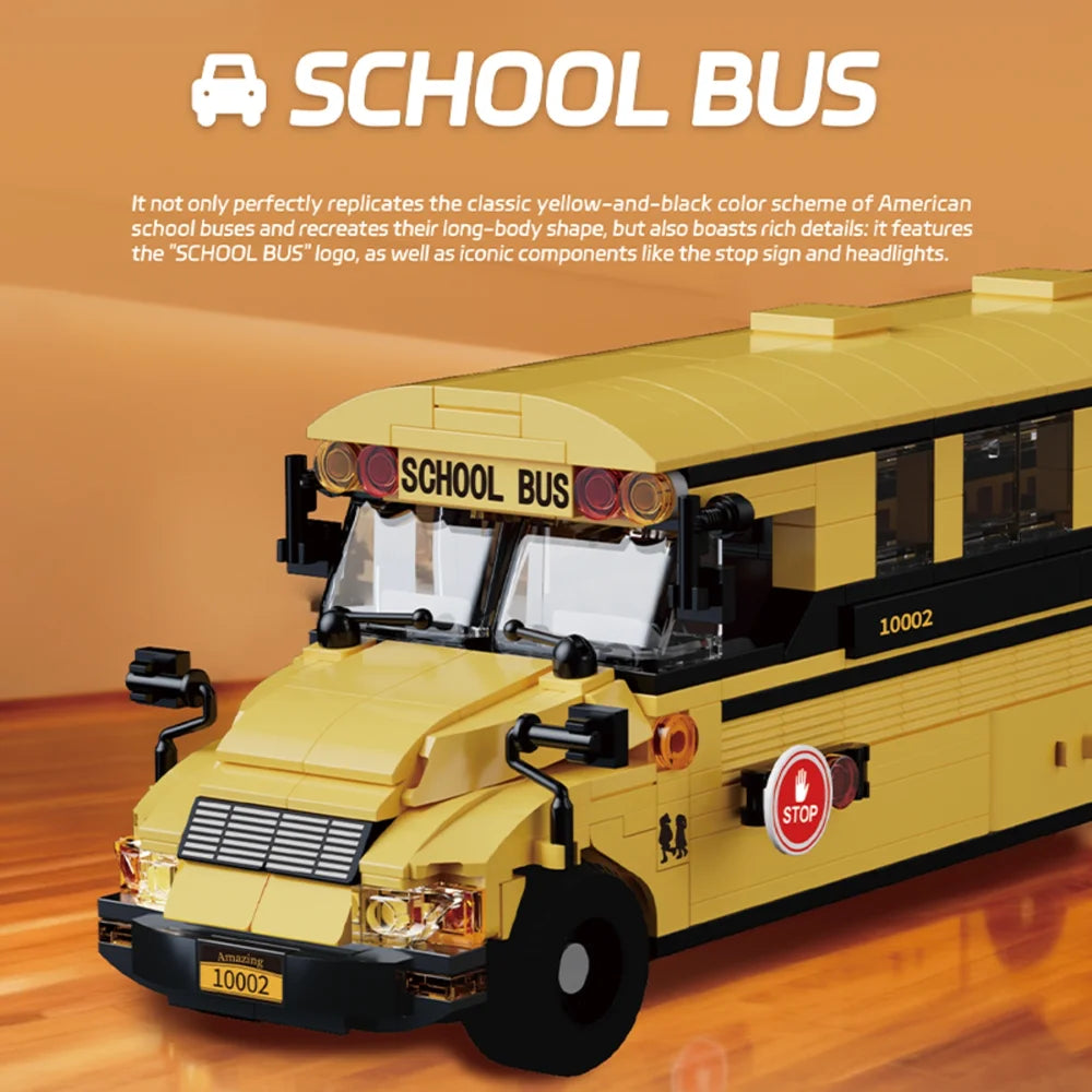 AmazingBlock MX10002 The School Bus