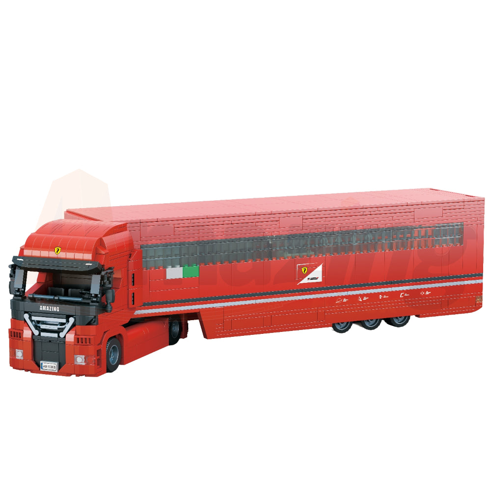 AmazingBlock 10008 The Rosso Race Transporter