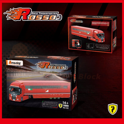 AmazingBlock 10008 The Rosso Race Transporter