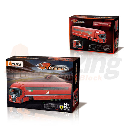 AmazingBlock 10008 The Rosso Race Transporter