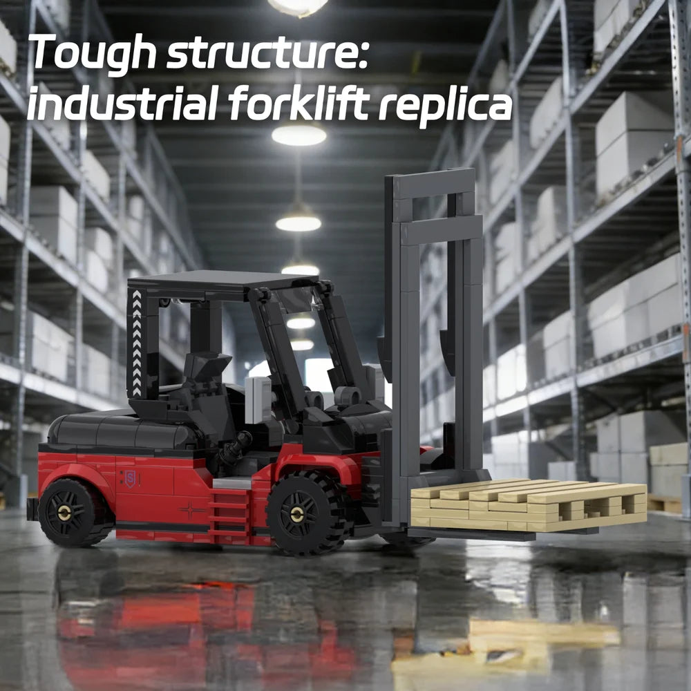 AmazingBlock MX10010 The Forklift and Loader Set