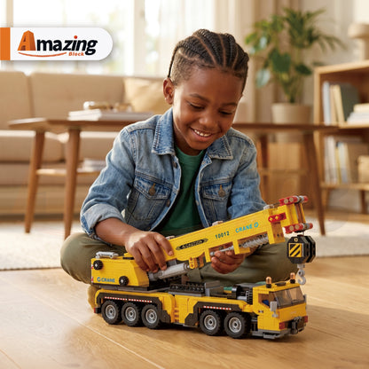 AmazingBlock 10012 The All-Terrain Mobile Cranes