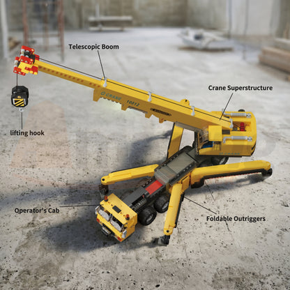 AmazingBlock 10012 The All-Terrain Mobile Cranes