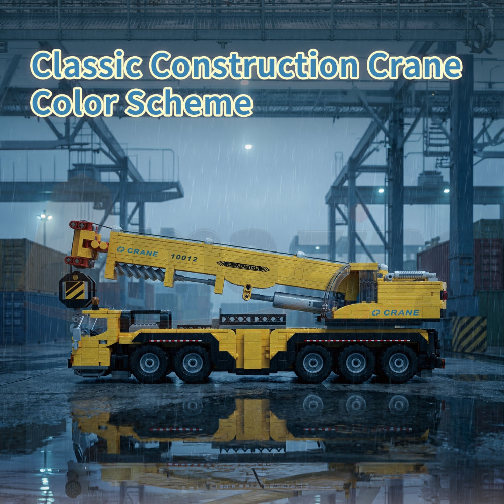 AmazingBlock 10012 The All-Terrain Mobile Cranes