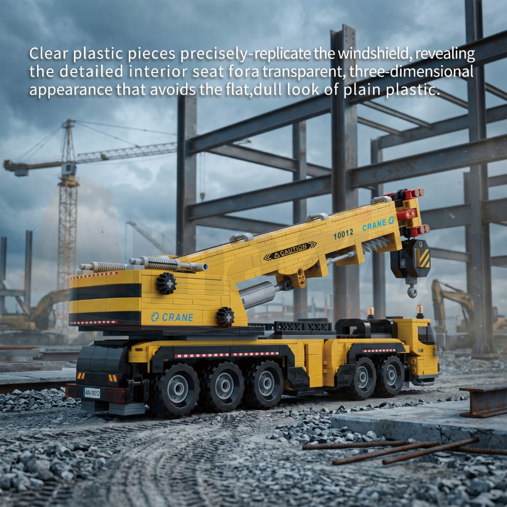 AmazingBlock 10012 The All-Terrain Mobile Cranes