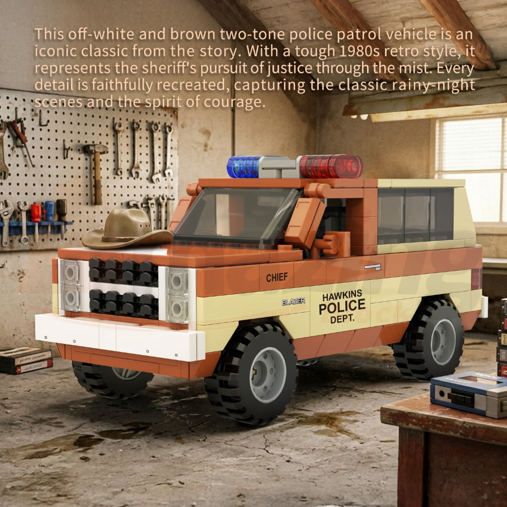 AmazingBlock 10013 The K5 Blazer Police Car
