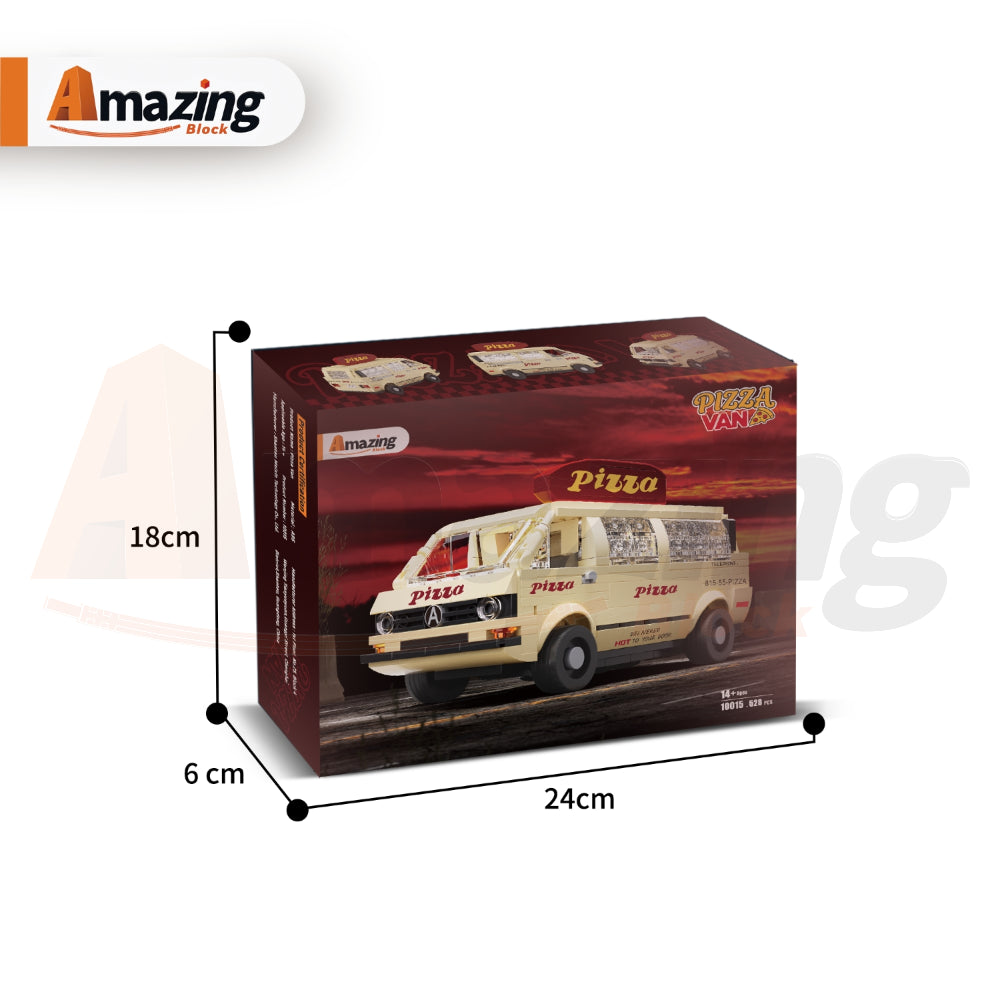 AmazingBlock 10015 The Pizza Van