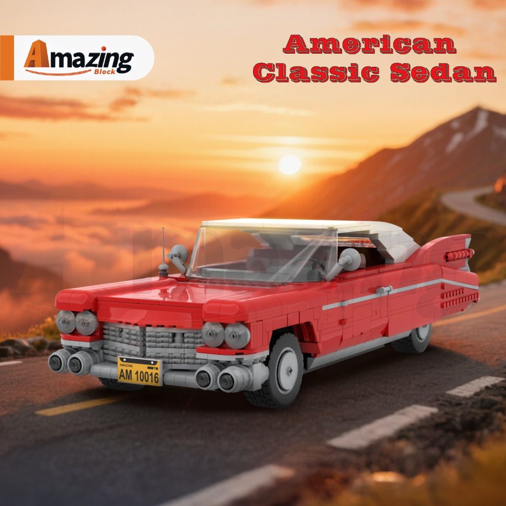 AmazingBlock 10016 The American Classic Sedan