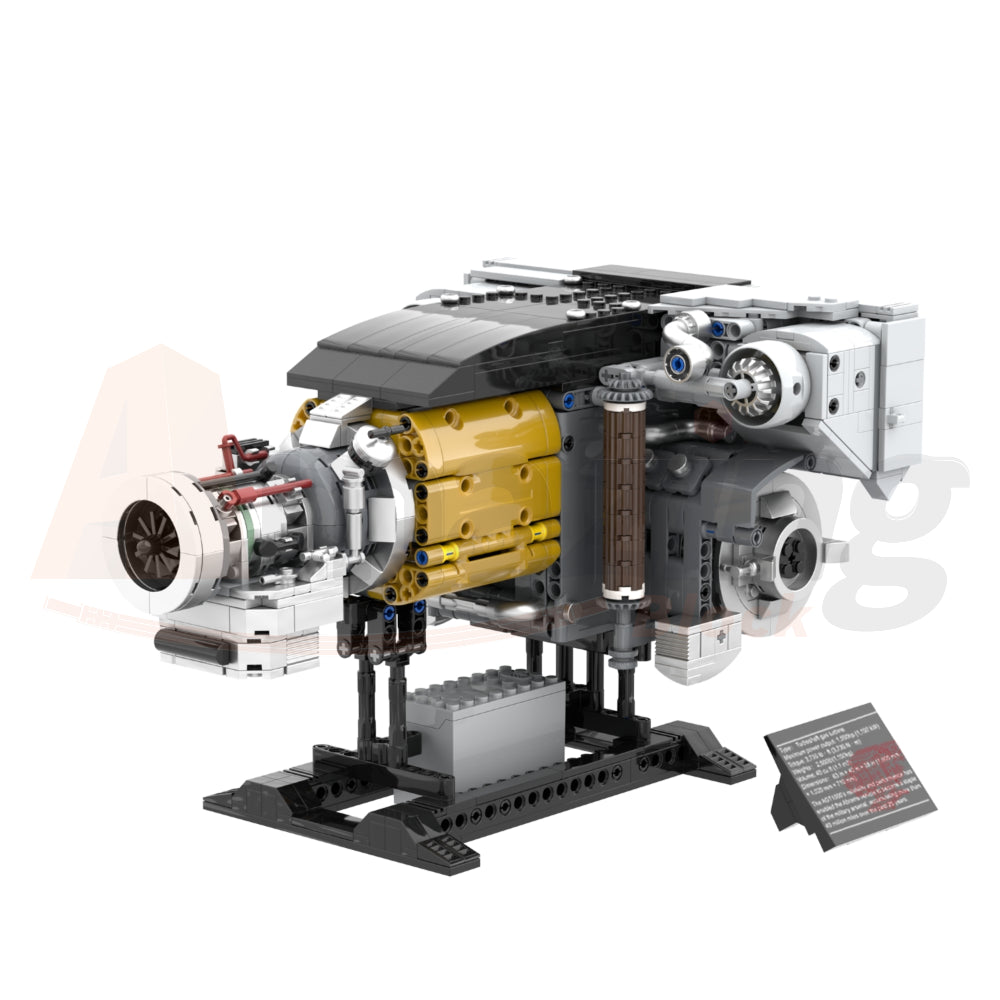 AmazingBlock 30002 The AGT1500 M1A1 Tank Engine