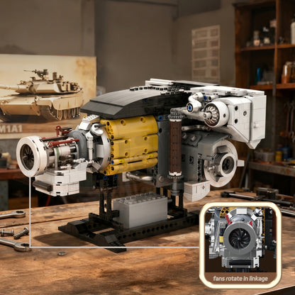 AmazingBlock 30002 The AGT1500 M1A1 Tank Engine