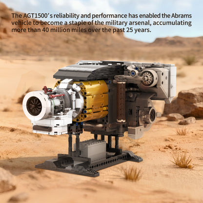 AmazingBlock 30002 The AGT1500 M1A1 Tank Engine