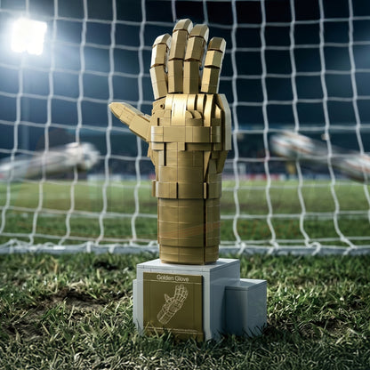 AmazingBlock 50009 The Football Champion Trophy Set (Boot & Glove)