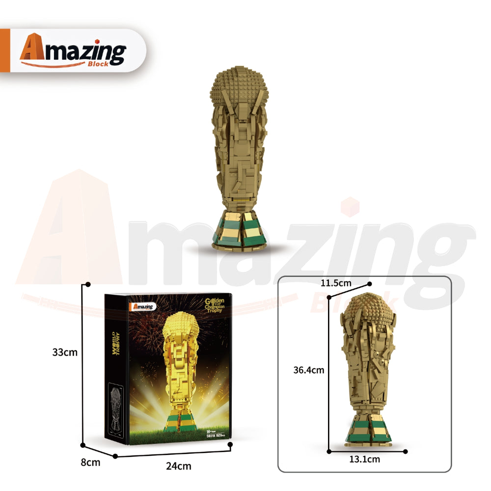 AmazingBlock 50010 The Golden Champion Trophy