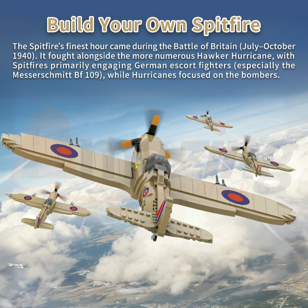 AmazingBlock 66001 The Spitfire Fighter