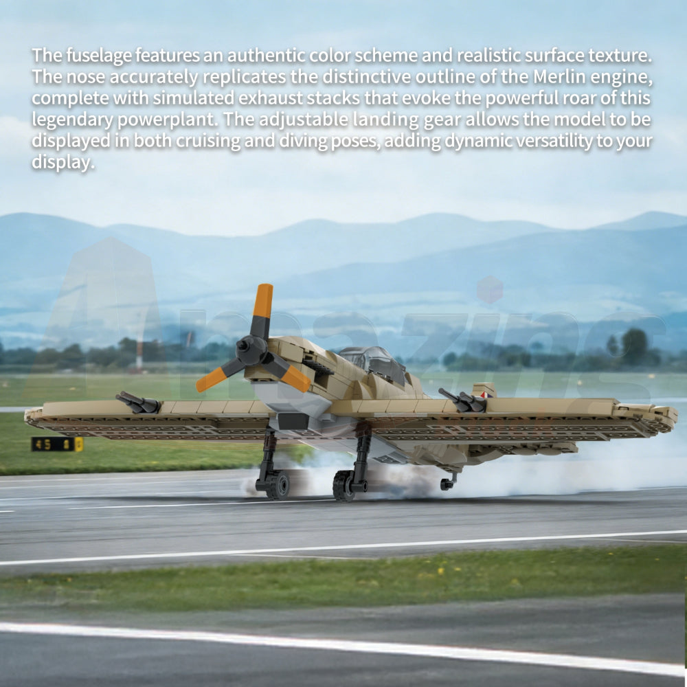 AmazingBlock 66001 The Spitfire Fighter
