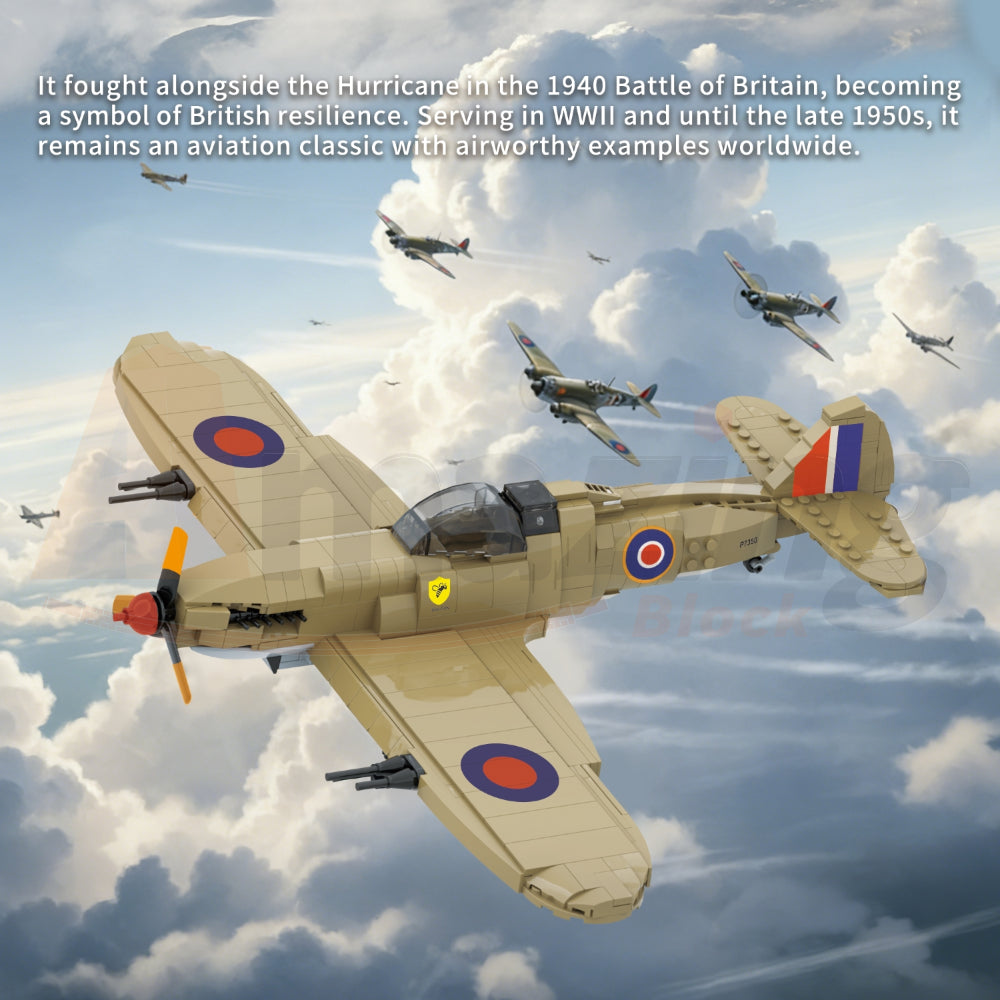 AmazingBlock 66001 The Spitfire Fighter