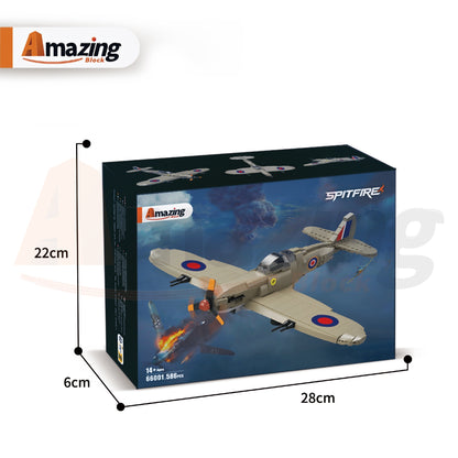 AmazingBlock 66001 The Spitfire Fighter