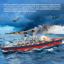 AmazingBlock MX66003 The USS Iowa Battleship