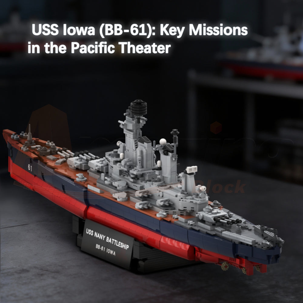 AmazingBlock 66003 The USS Iowa Battleship