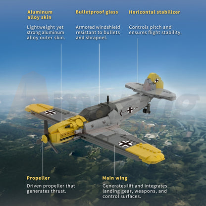 AmazingBlock 66010 The BF109 Fighter