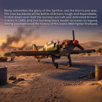 AmazingBlock 66013 The Hurricane Fighter