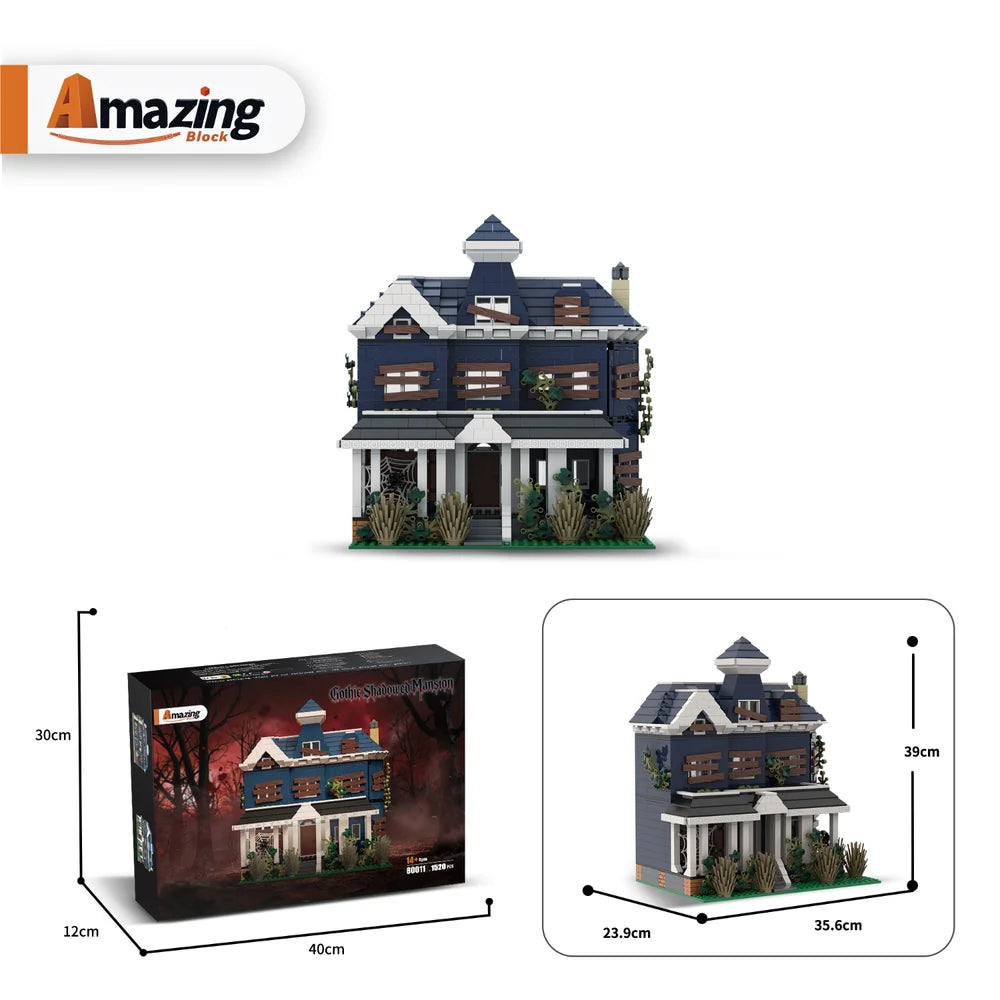 AmazingBlock MX80011 The Shadowed Gothic Mansion
