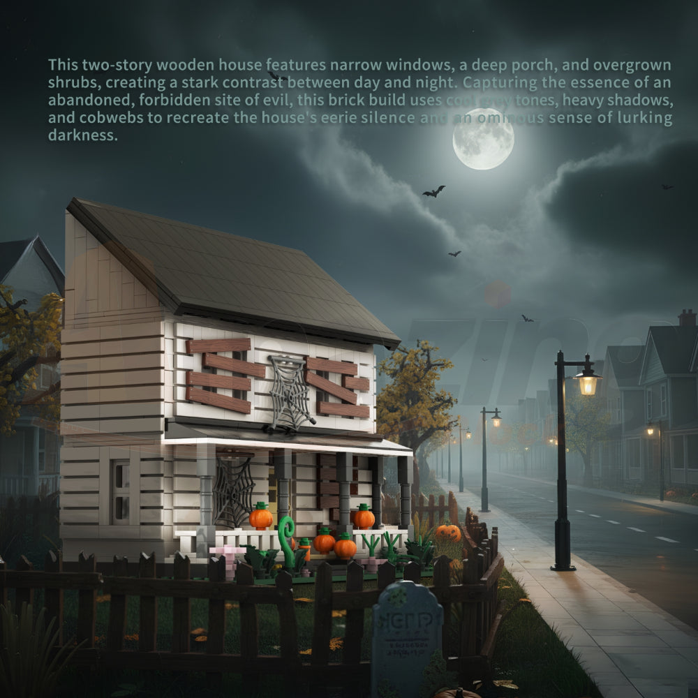 AmazingBlock 80014 The Silver Moon Mansion