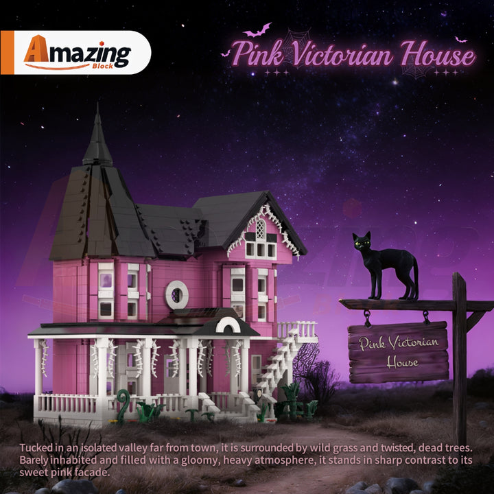 AmazingBlock 80015 The Pink Victorian House