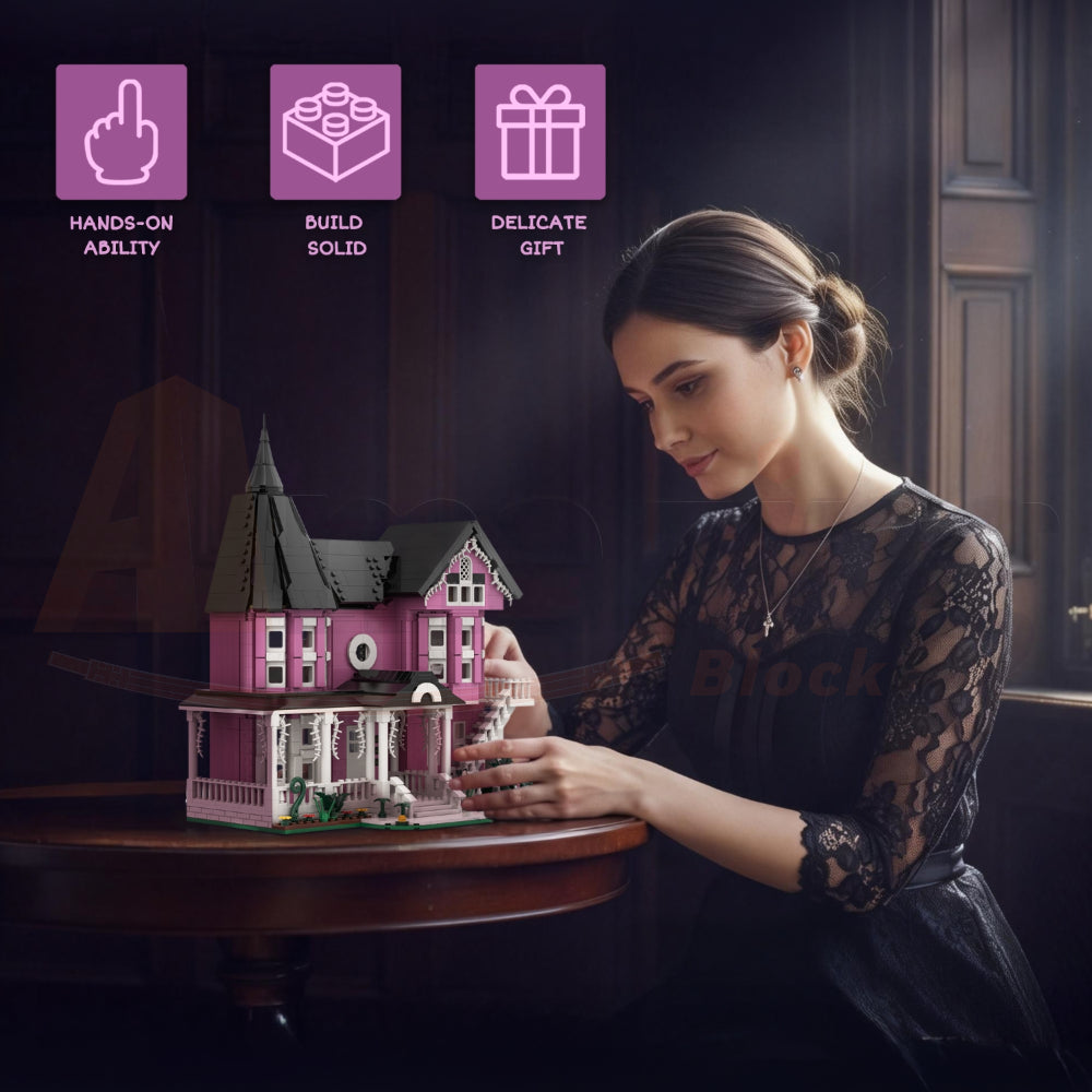 AmazingBlock 80015 The Pink Victorian House