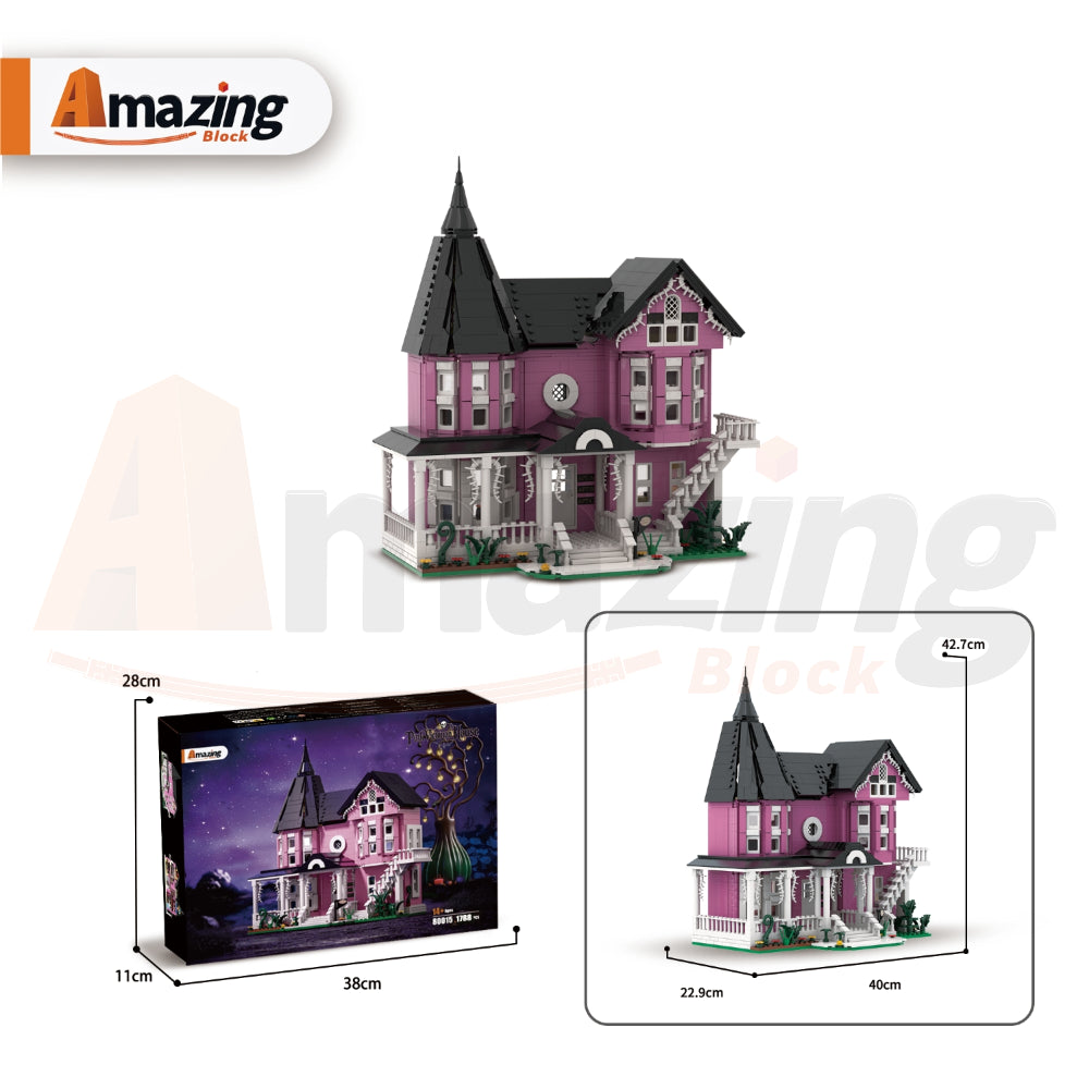 AmazingBlock 80015 The Pink Victorian House