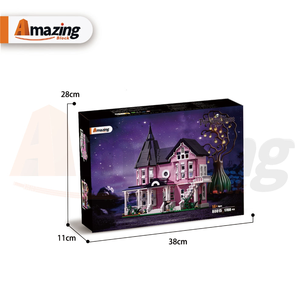 AmazingBlock 80015 The Pink Victorian House