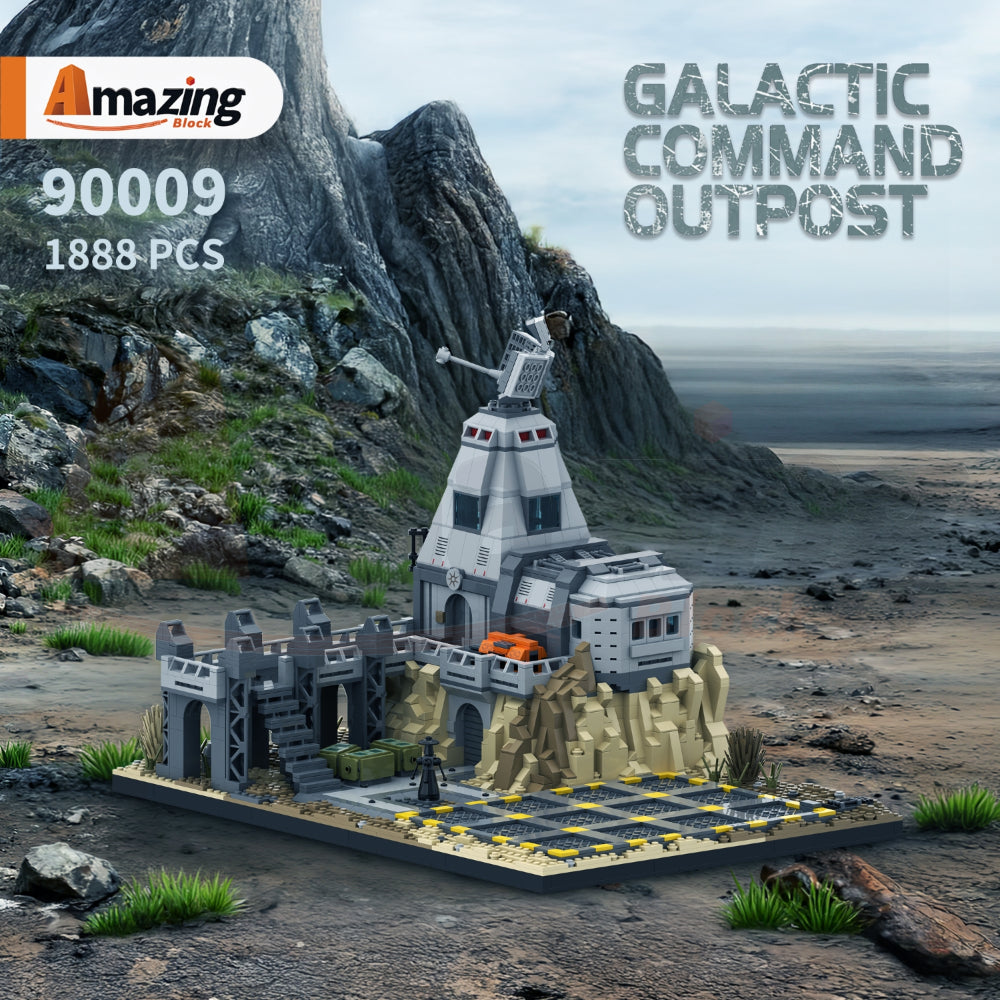AmazingBlock 90009 The Galactic Command Outpost