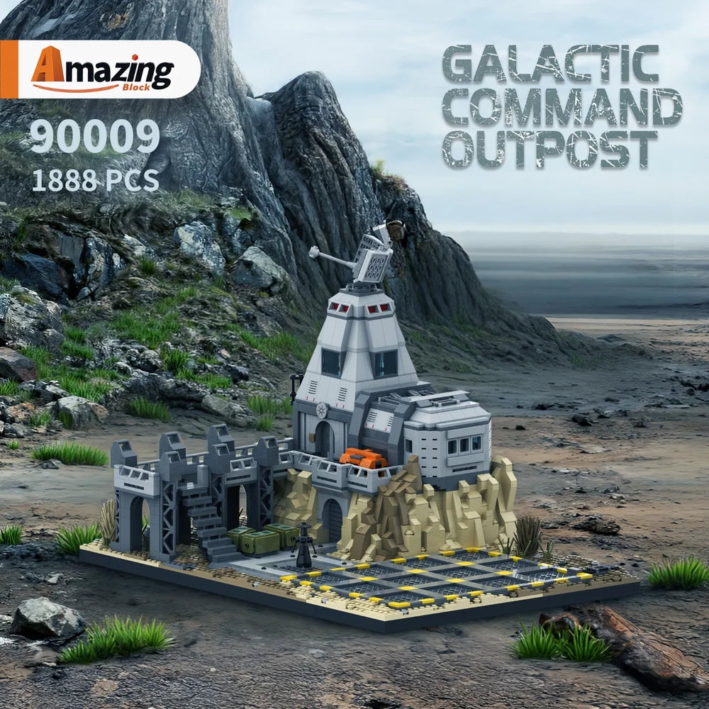 AmazingBlock MX90009 The Galactic Command Outpost