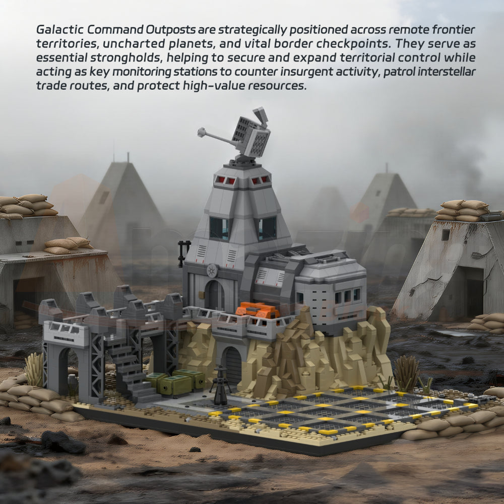 AmazingBlock 90009 The Galactic Command Outpost