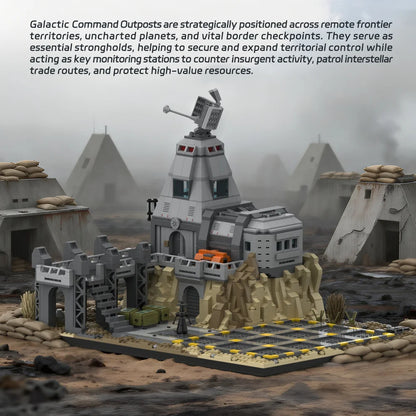 AmazingBlock MX90009 The Galactic Command Outpost