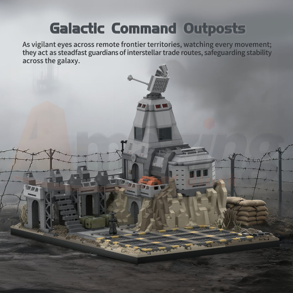 AmazingBlock 90009 The Galactic Command Outpost