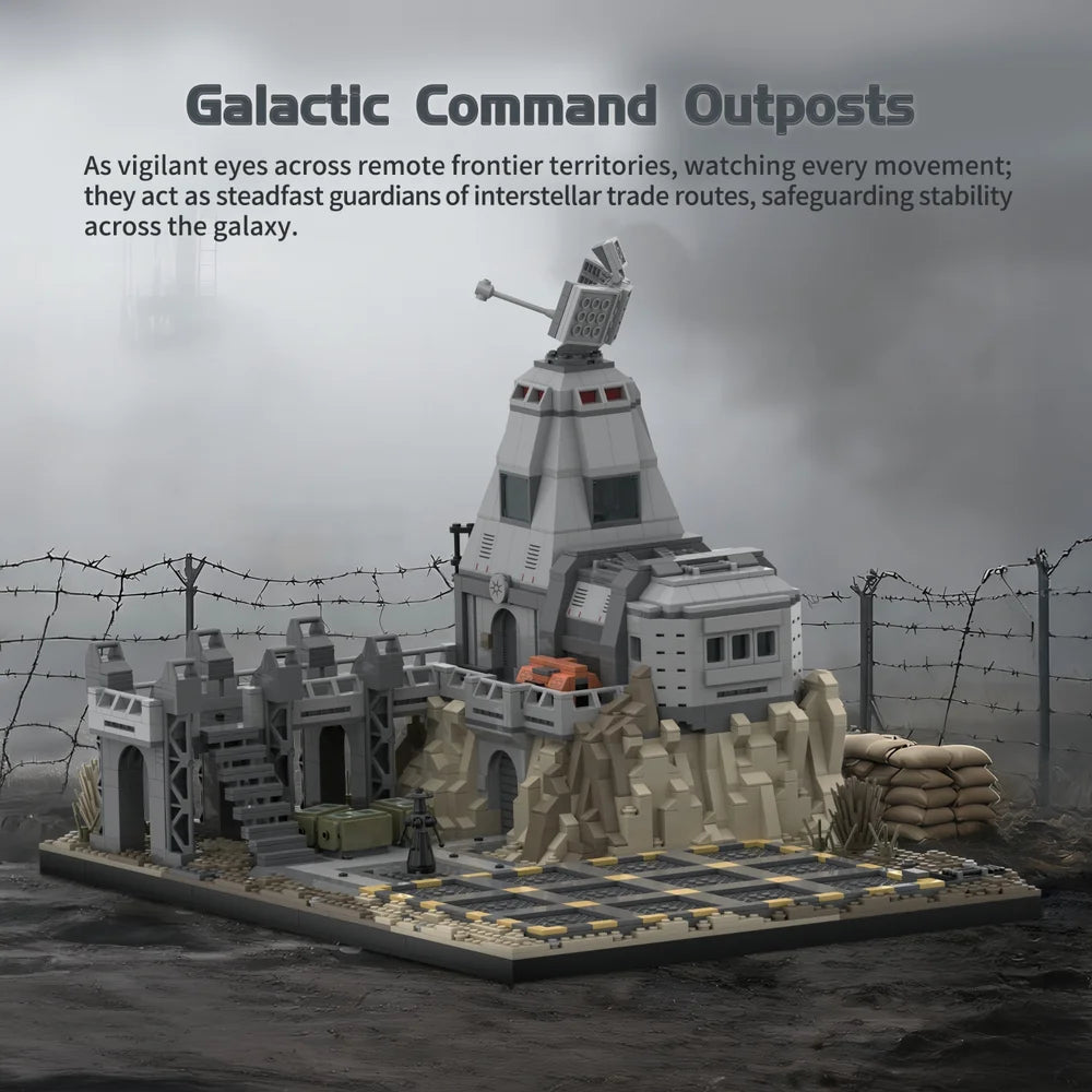 AmazingBlock MX90009 The Galactic Command Outpost