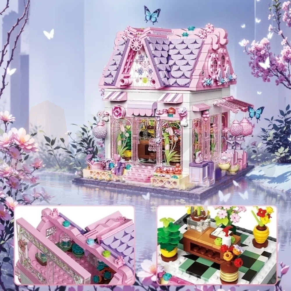 BAKA 33223 The Romantic Flower House