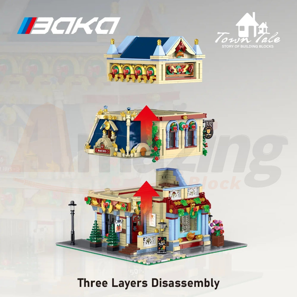 BAKA 33230 The Bear Toy House