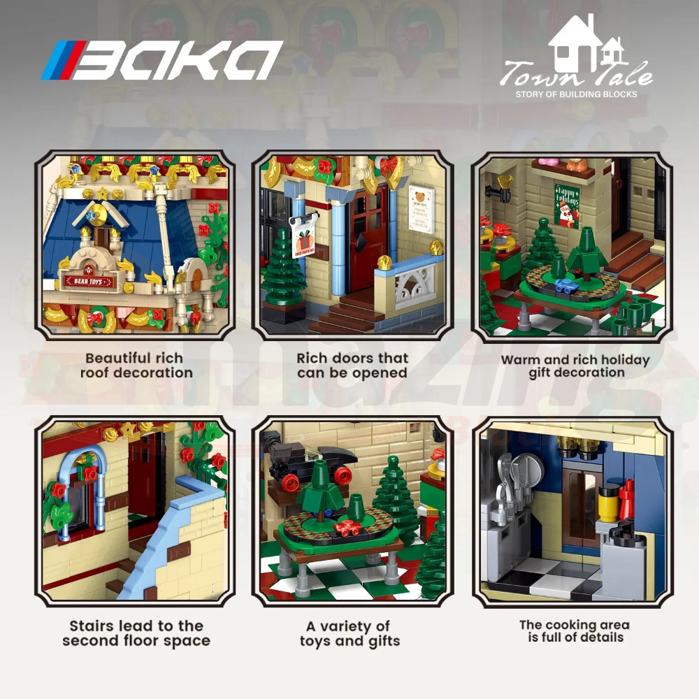 BAKA 33230 The Bear Toy House
