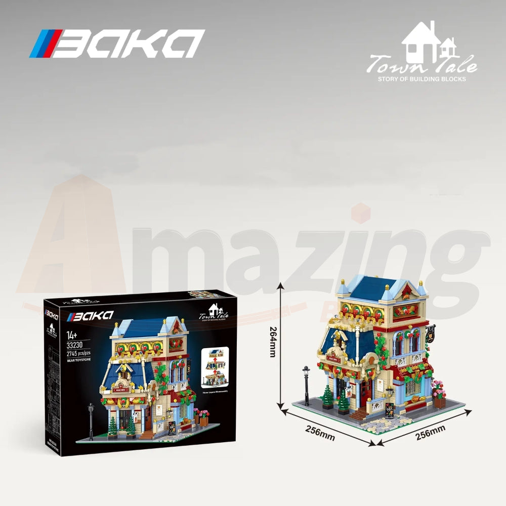 BAKA 33230 The Bear Toy House