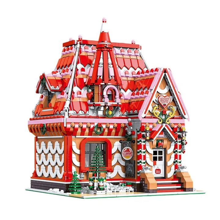 BAKA BK33204 The Strawberry Ice Workshop building block set