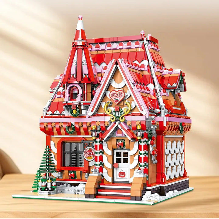 BAKA BK33204 The Strawberry Ice Workshop building block set – image 2